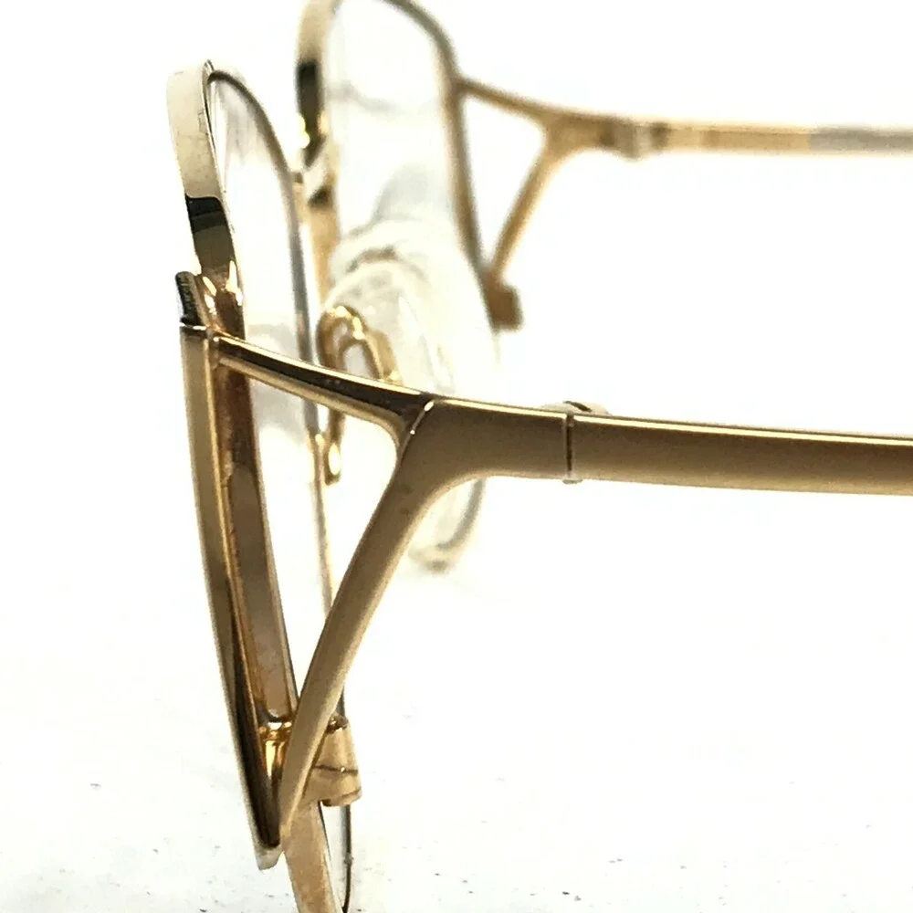 Menrad MOD.808-250 Eyeglasses Frames Gold Round Oval Full Rim 56-17-125